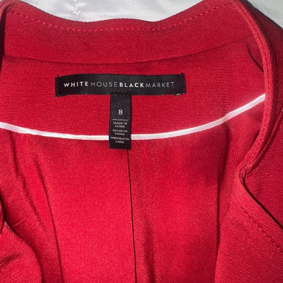BLACK HOUSE WHITE MARKET RARE RED JACKET - Picture 2 of 4